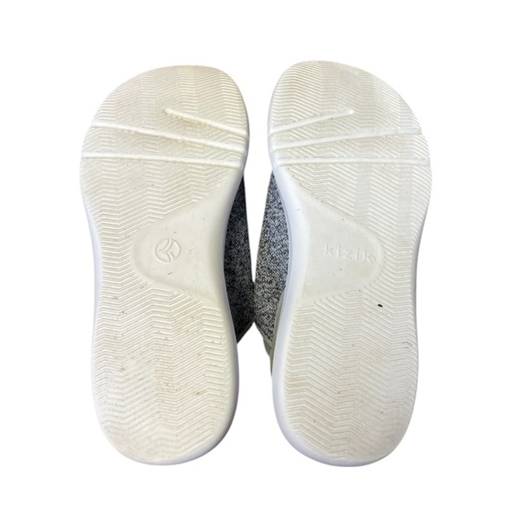Kizik Madrid Eco Knit Shoes Women's Size 10; Men’s 8.5 Grey Hands Free Lace Up - Picture 10 of 10